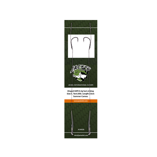 Hinged stiff rig